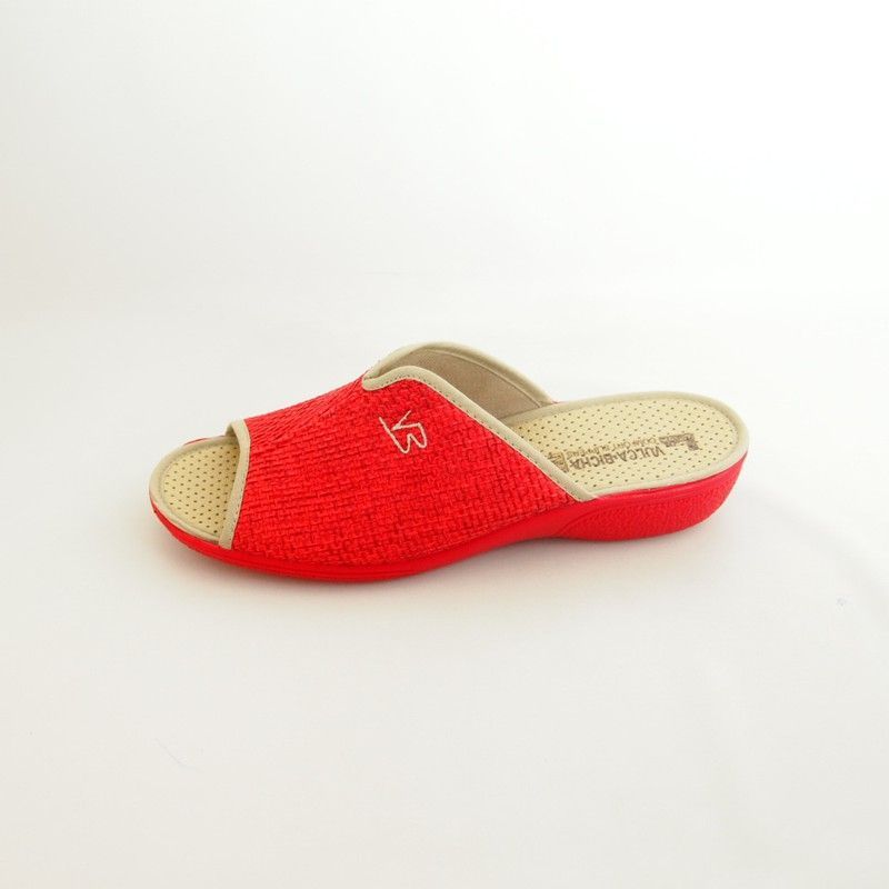 Zapatilla casa de mujer Vulca-Bicha 4731 Rojo