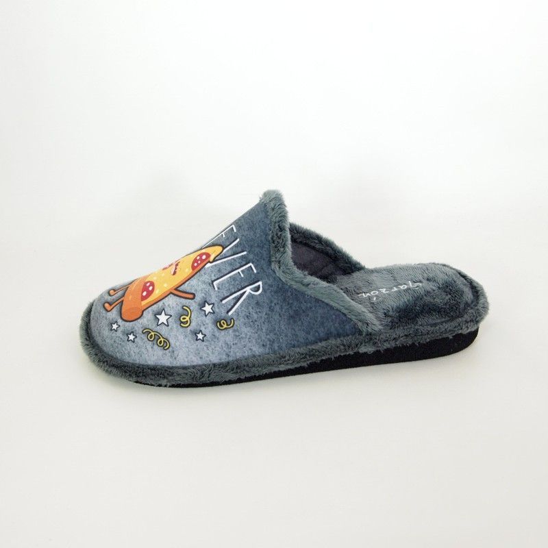 Zapatilla de casa Garzón P349-246 Gris