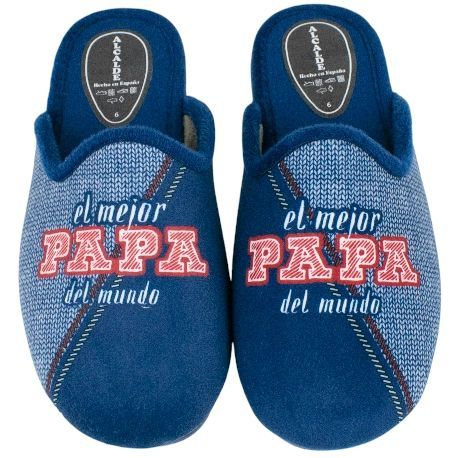 Zapatilla De Casa Para Papá Marino marca Alcalde REF. 33015