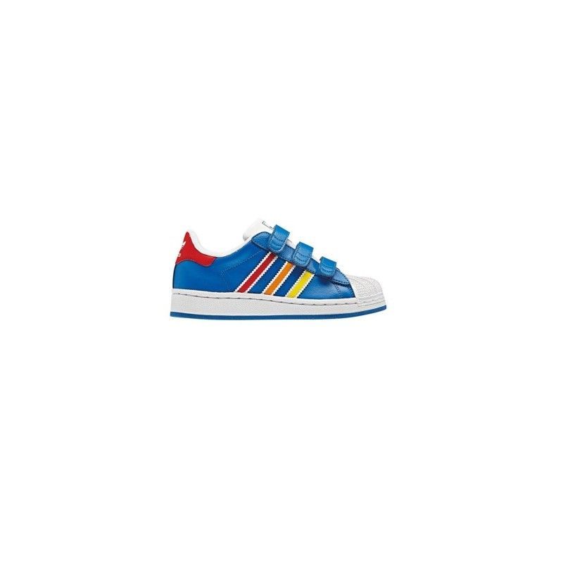 Zapatillas Adidas Superstar 2 Cf C Azucie/Rojin
