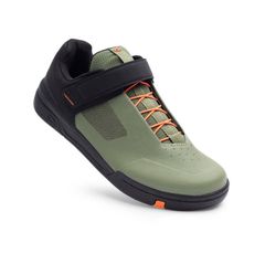 👟💚⚫🟠🚵‍♂️ Zapatillas Crank Brothers Stamp Speedlace Verde/Negro/Naranja