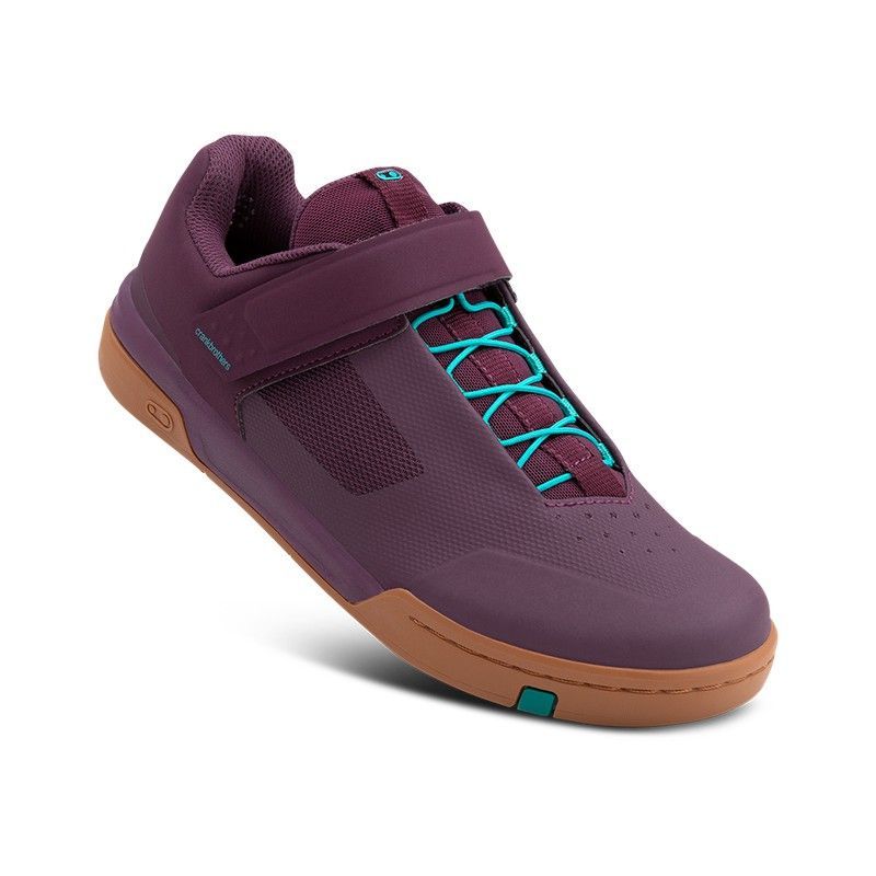 👟💜💙🤎🚵‍♂️ Zapatillas CrankBrothers Stamp Speedlace Morado/Azul/Marrón