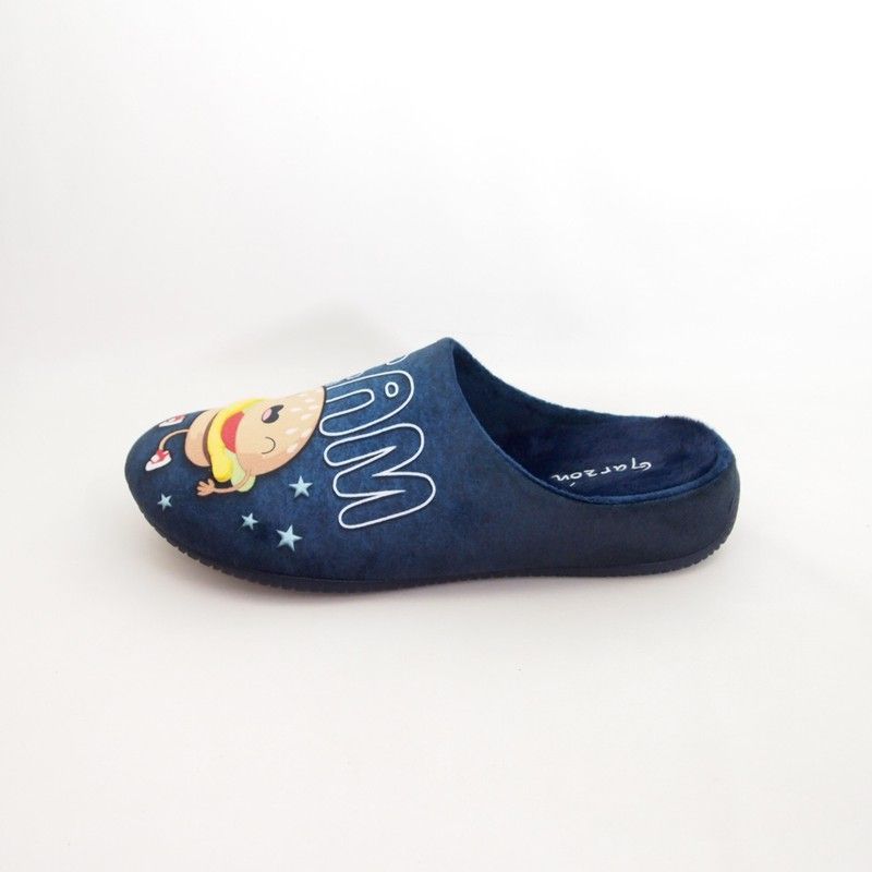 Zapatillas de casa Garzón 16310-246 Azul