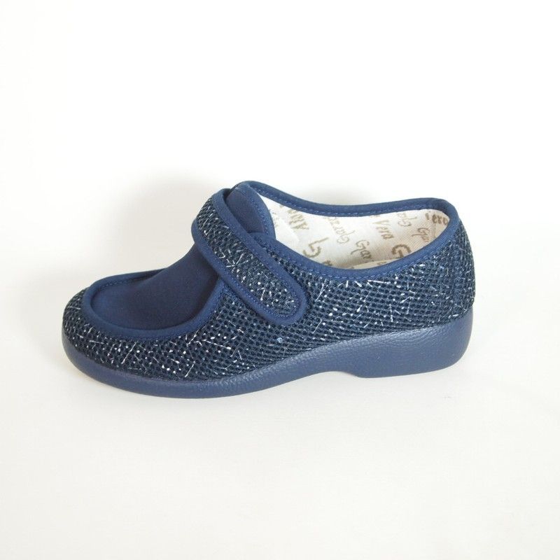 Zapatillas de casa Garzón 3070-215 Azul Marino