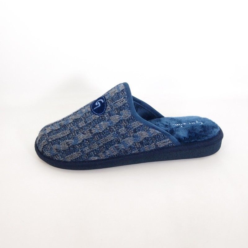 Zapatillas de casa Garzón P351-281 Azul Marino