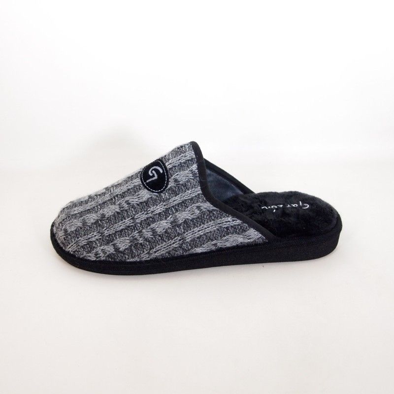 Zapatillas de casa Garzón P351-281 Negro