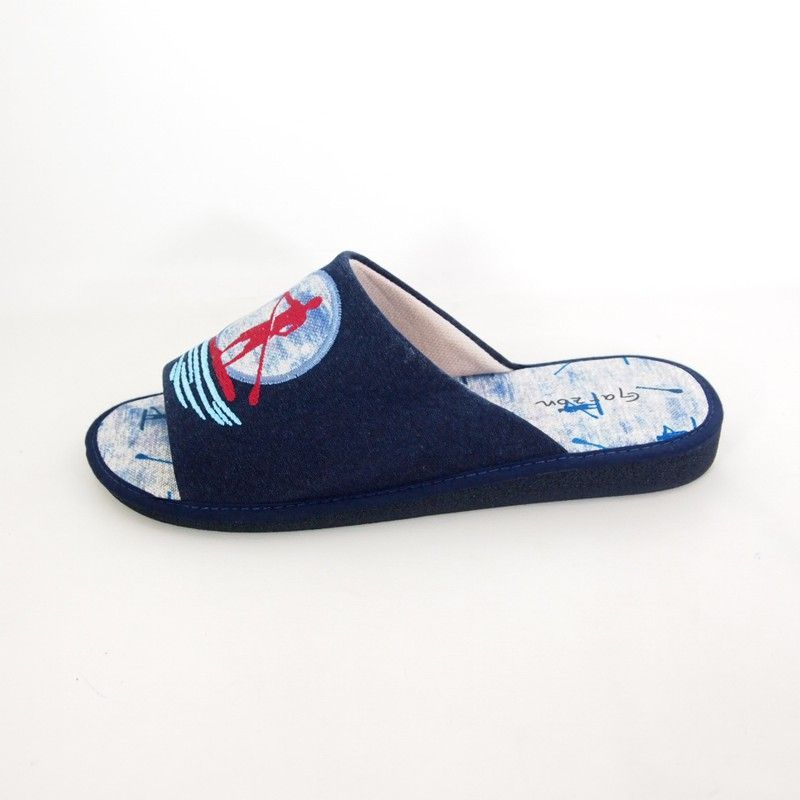 Zapatillas de casa Garzón P382-127 Marino
