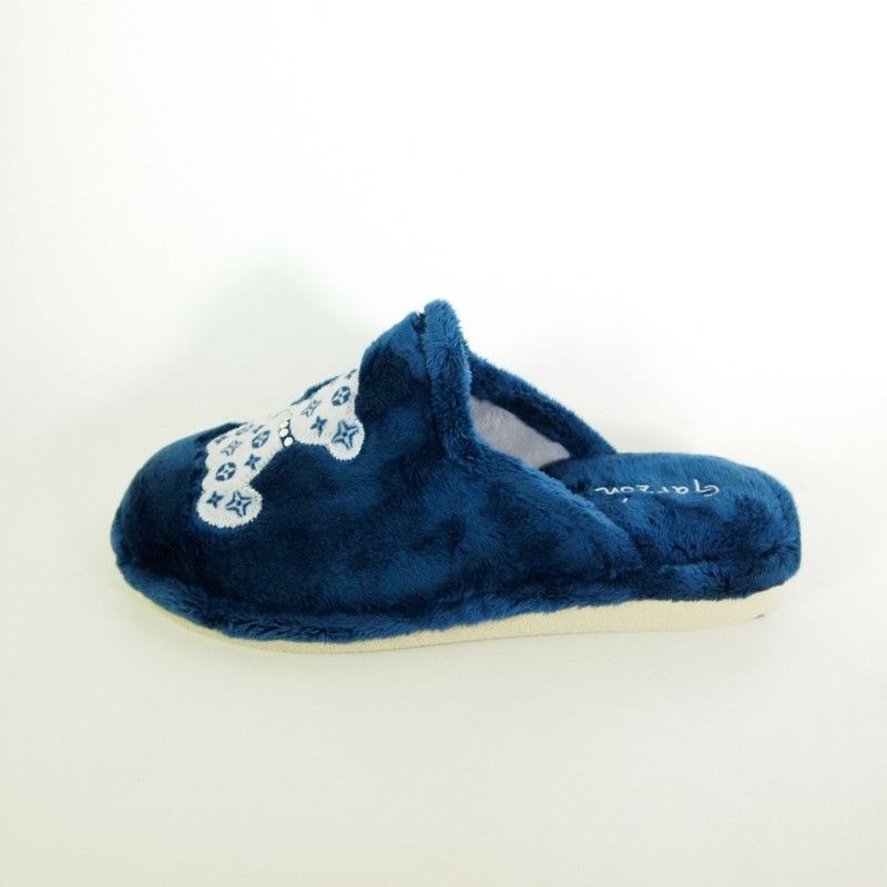 Zapatillas de casa Garzón P482-275 Azul Marino