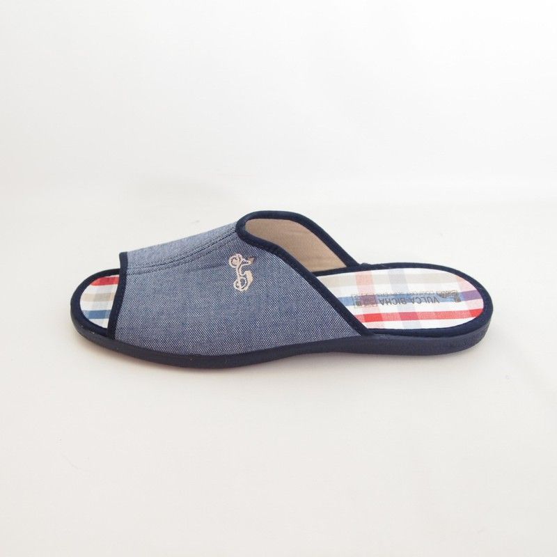 Zapatillas de casa Vulca-Bicha 4424 Marino
