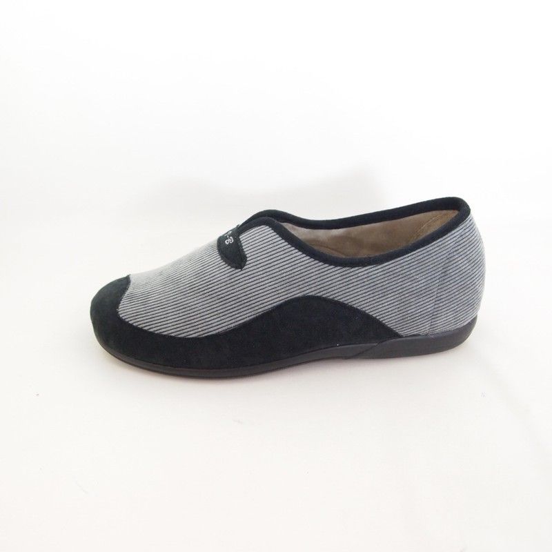 Zapatillas de casa Vulca-Bicha 4674 Gris-Negro