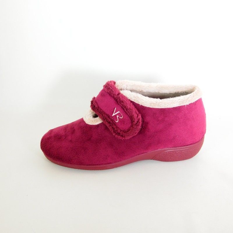 Zapatillas de casa Vulca-Bicha (Ref. 1) Granate