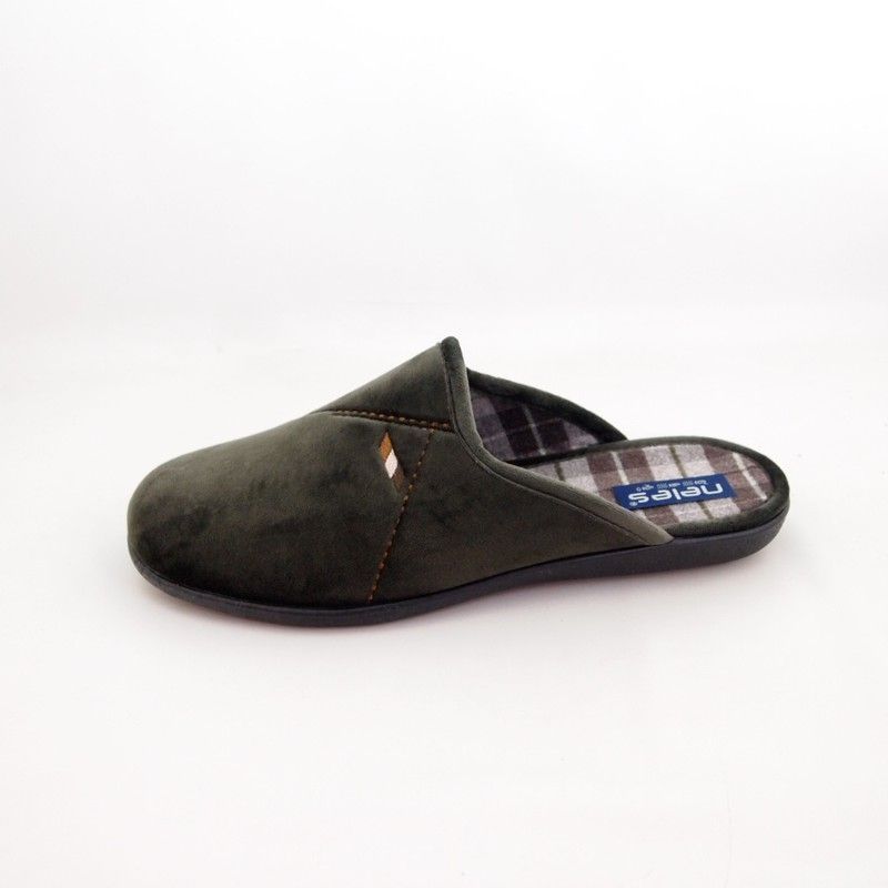 Zapatillas de estar por casa Neles N43-4724B Kaki