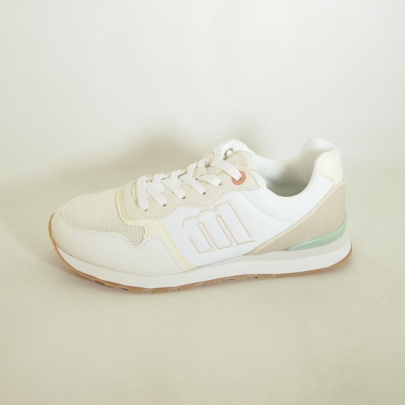 Zapatillas deportivas Mustang 60441 Retro Running Blanco