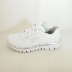 Zapatillas deportivas Skechers 12615 Graceful Get Connected Blanco