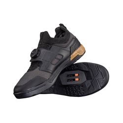 👟💧🚵‍♂️ Zapatillas Leatt HydraDri 5.0 ProClip Negro: Impermeabilidad, Agarre y Alto Rendimiento para Ciclistas Exigentes