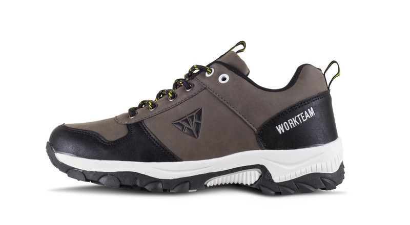 Zapato tipo trecking con cordones Marrón / Negro