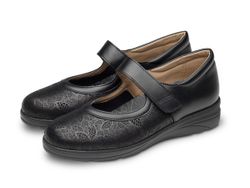 Zapatos merceditas con grabado