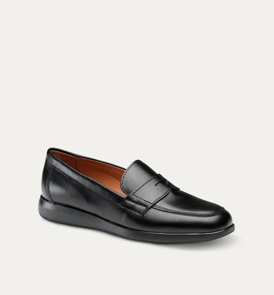 Zapatos para Uniforme de Piel Alba Feliz Caminar