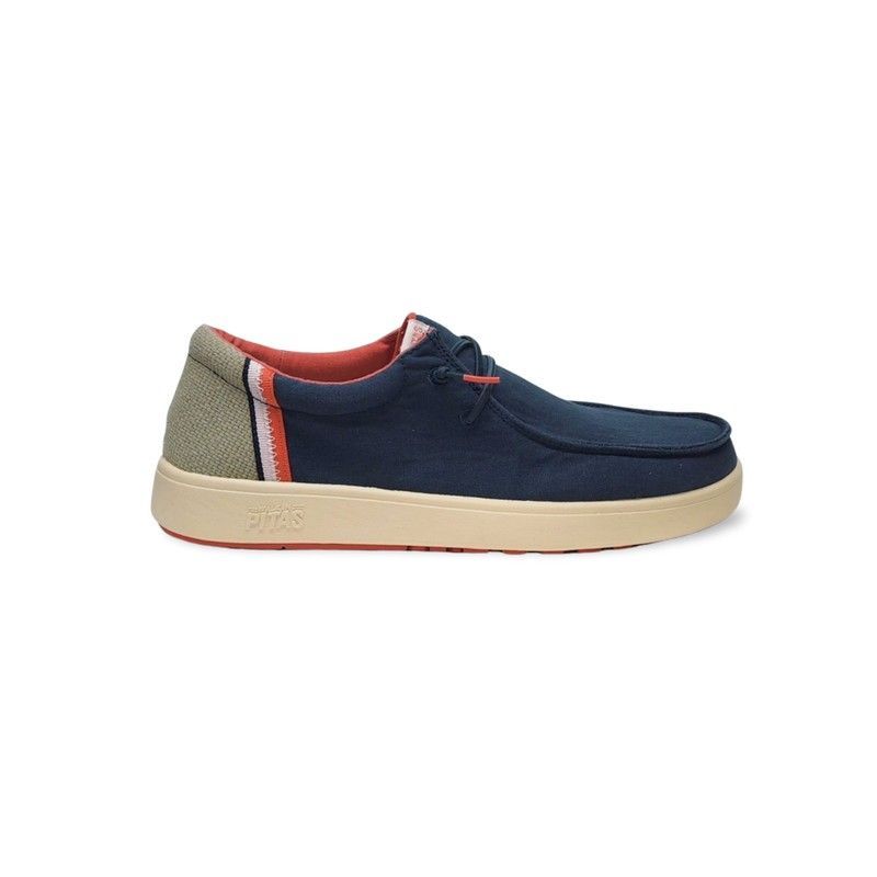 Zapatos Pitas CANA textil marino