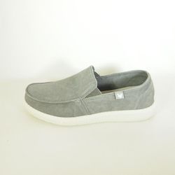 Zapatos Pitas Slip-On Washed Gris