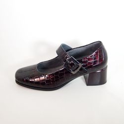 Zapatos Pitillos 10821 Granate