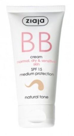 Ziaja Bb Cream Norm/Sec Spf15 Natur.50Ml