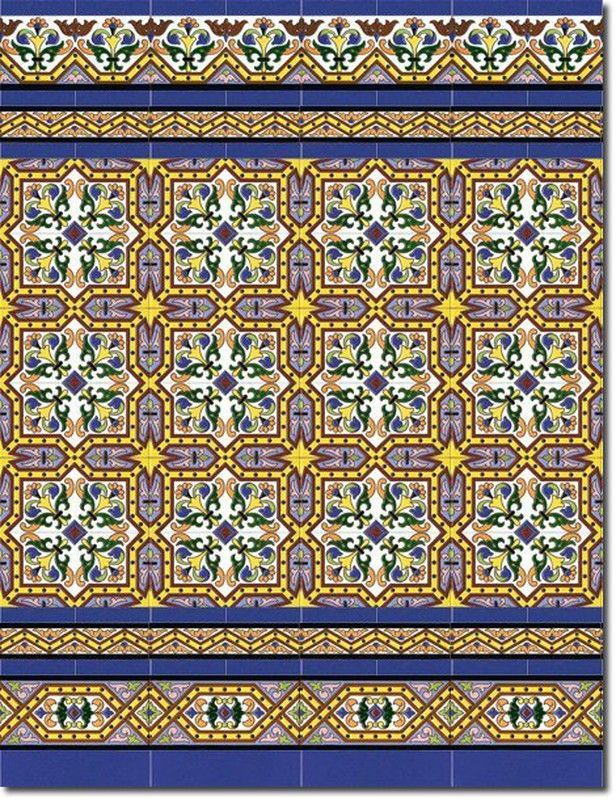 Zócalo Sevillano pintado a mano mod.184