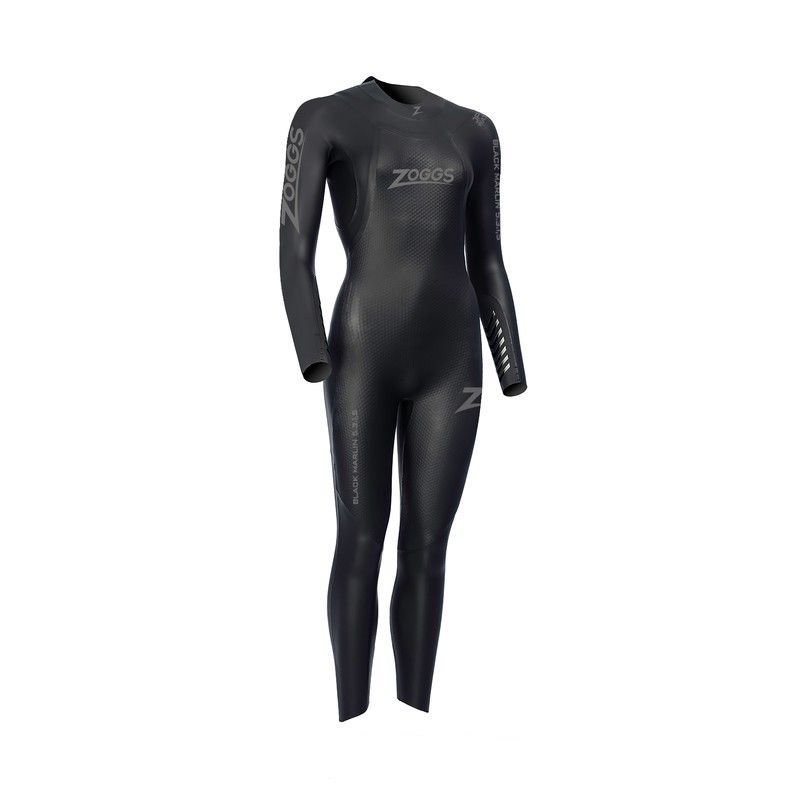 Zoggs Black Marlin Tri-Wetsuit 5.3.1,5 Woman Negro Plata