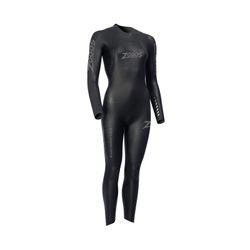 Zoggs Black Marlin Tri-Wetsuit 5.3.1,5 Woman Negro Plata
