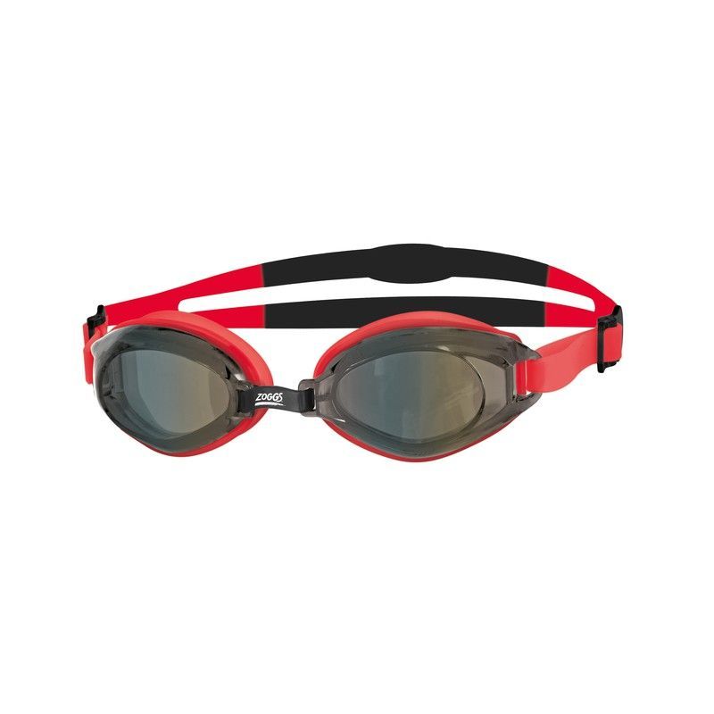 Zoggs gafas Endura Mirror Rojo Negro Espejo Ahumado