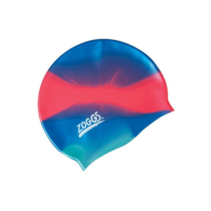 Zoggs Gorro Natación Jr Silicone   Multi Colour Azul/Rojo