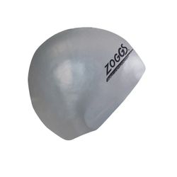 Zoggs Gorro Natación Latex   Plateado