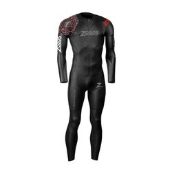 Zoggs OW MyBoost Shell FS 3.2 Man Negro Rojo