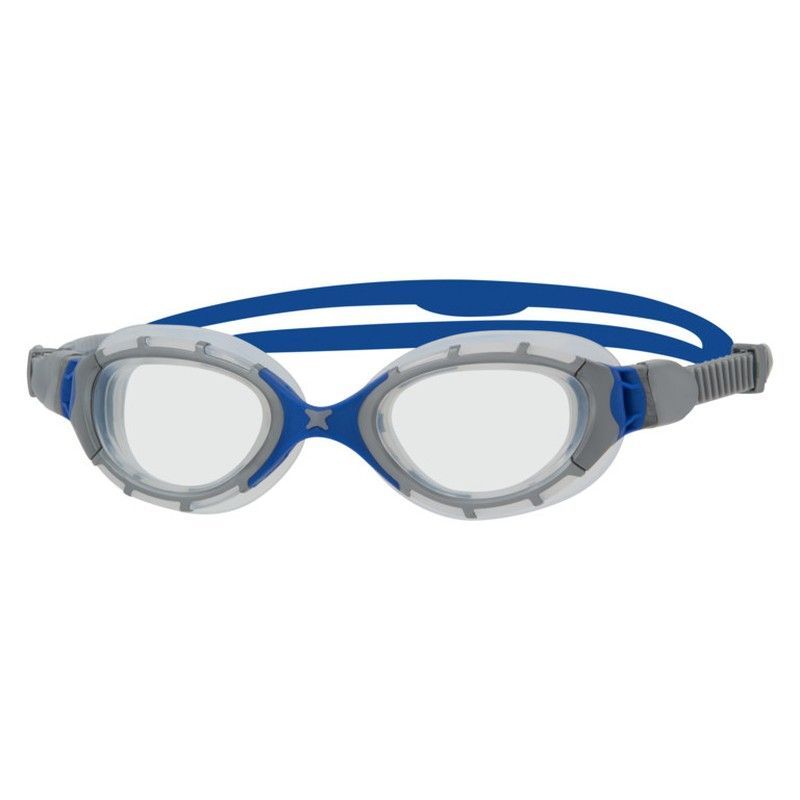 ZOGGS Predator Flex SMALL Clear Grey Blue