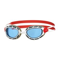 ZOGGS Predator REGULAR White Red BLUE