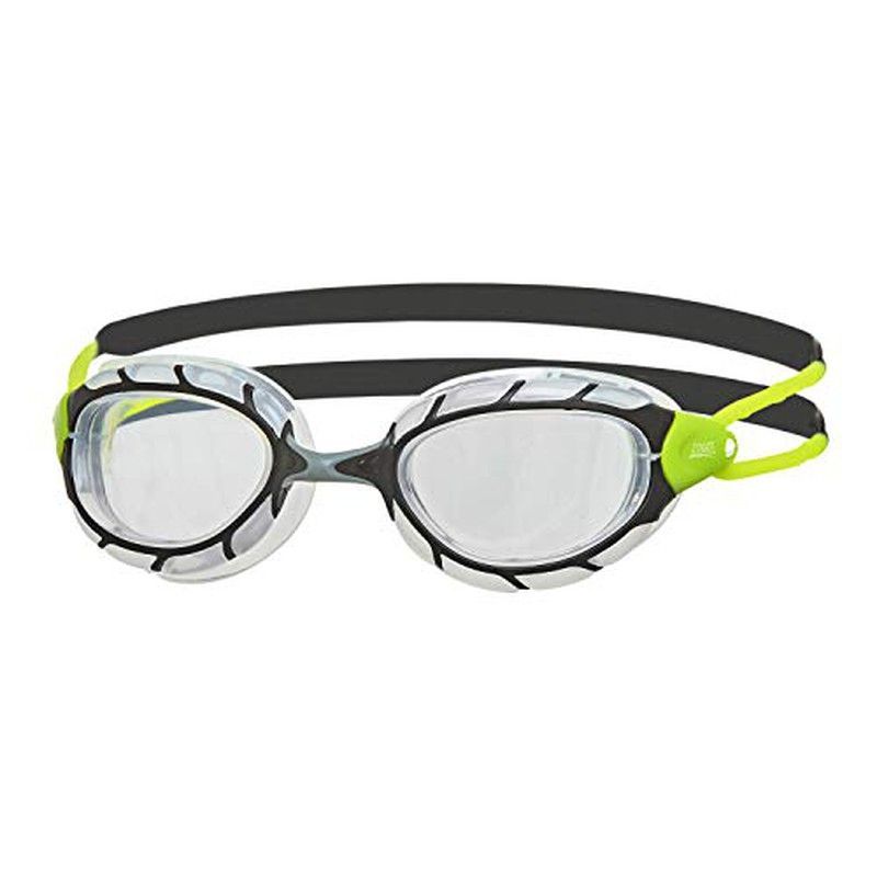 ZOGGS Predator Small Fit CLEAR BLACK GREEN