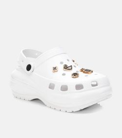 Zueco con plataforma & pins Xti Blanco