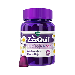 ZzzQuil Niños Gummies Sabor Frutos del Bosque para Dormir 30 ud