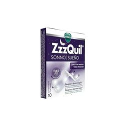 ZzzQuil sueño tiras nasales 10 unidades